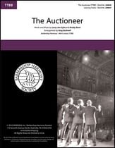 The Auctioneer TTBB choral sheet music cover